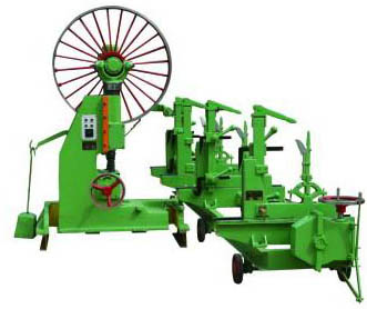 Band saw for woodworking with hand carriage