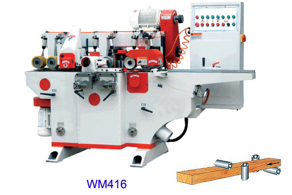 4-spindle moulder milling machine