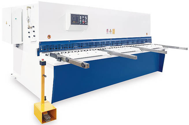 hydraulic swing beam shearing machine 5